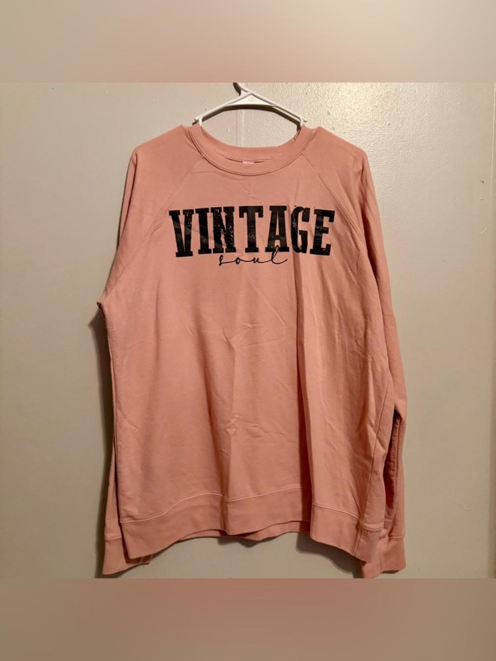 Vintage Soul Pink Crewneck Sweatshirt